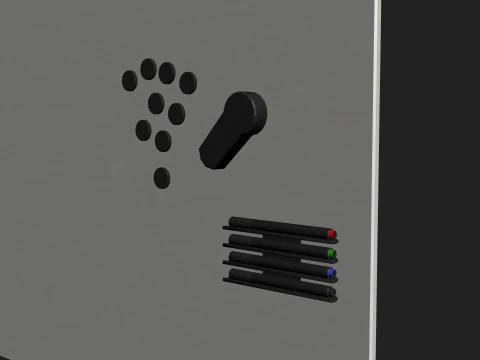 WHITE BOARD 3D Model