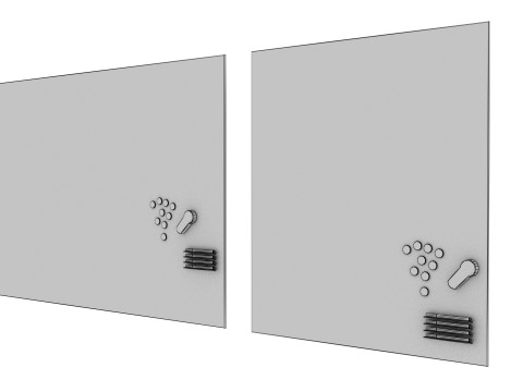 WHITE BOARD Model 3D