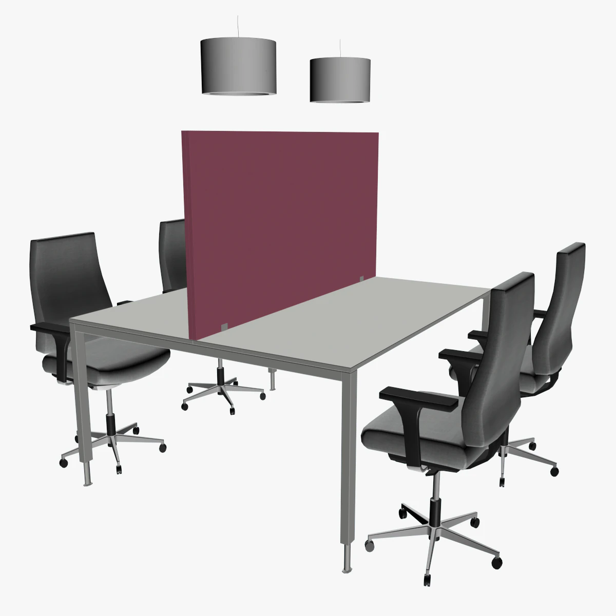 WORK STATION 07 3D Model .c4d .max .obj .3ds .fbx .stl .blend 