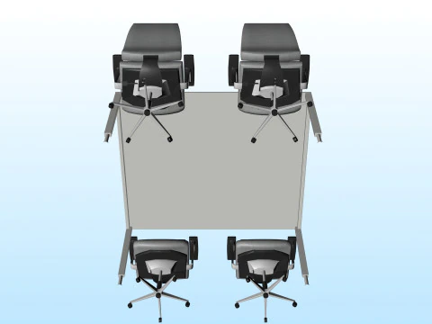 WORK STATION 07 3D Model