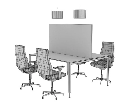 WORK STATION 07 3D Model
