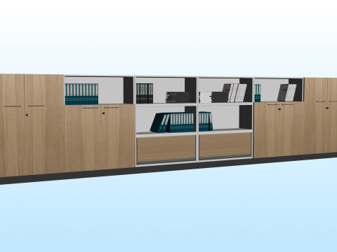 OFFICE STORAGE COMBO 02 3Dモデル