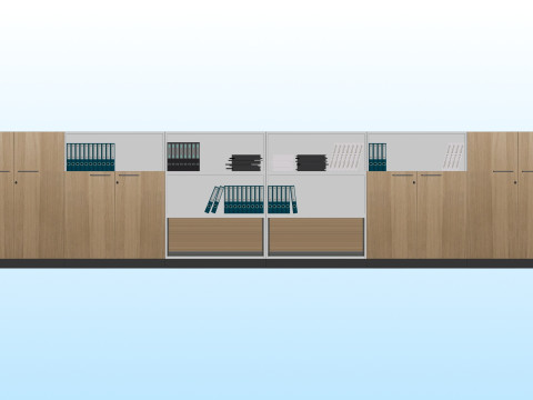 OFFICE STORAGE COMBO 02 3Dモデル