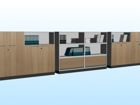 OFFICE STORAGE COMBO 02 3Dモデル