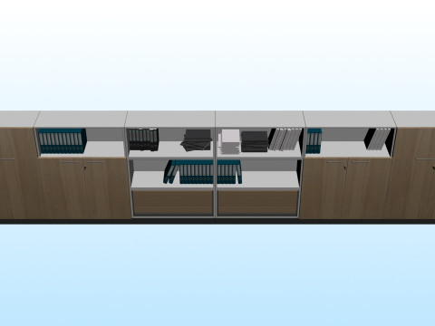 OFFICE STORAGE COMBO 02 3Dモデル