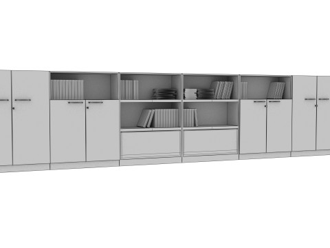 OFFICE STORAGE COMBO 02 3Dモデル