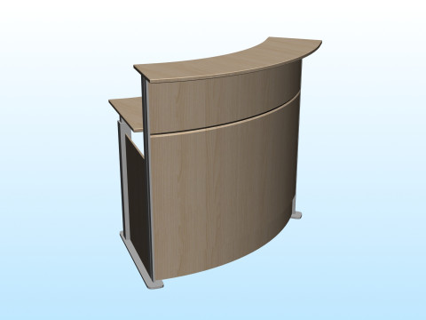 RECEPTION DESK 01 3D Модель