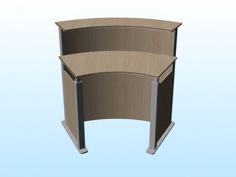 RECEPTION DESK 01 3D Модель