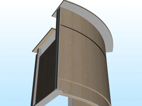 RECEPTION DESK 01 3D Model