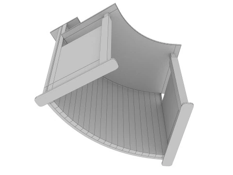 RECEPTION DESK 01 3D Model
