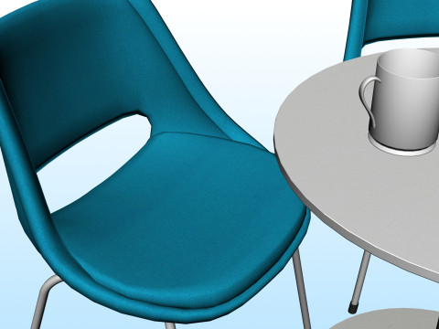TEA TABLE 01 3D Модель