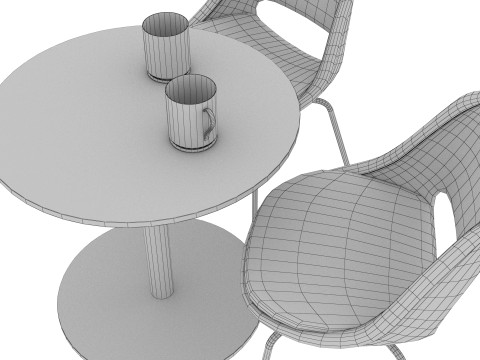 TEA TABLE 01 3D Модель