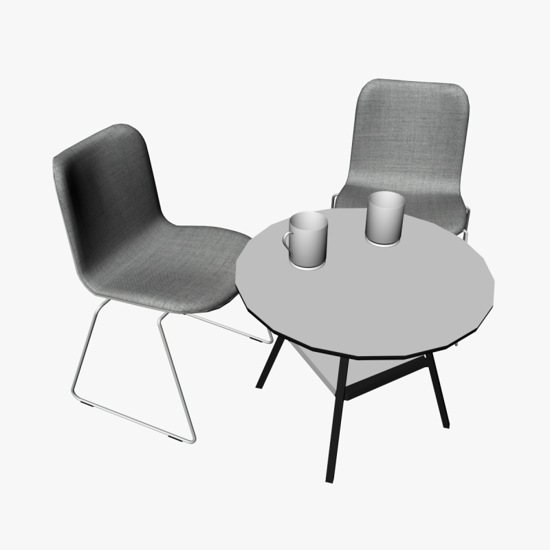 TEA TABLE 02 3D मॉडल .c4d .max .obj .3ds .fbx .stl .blend