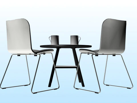 TEA TABLE 02 3D Model