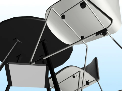 TEA TABLE 02 3D Model