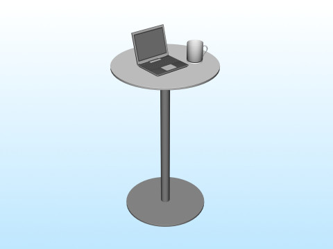 LAPTOP STAND 01 3D Model