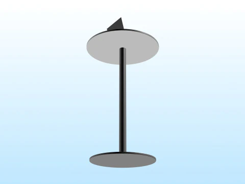 노트북 스탠드 01 3D 모델