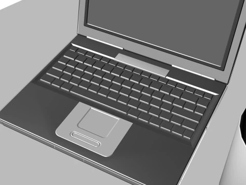 노트북 스탠드 01 3D 모델