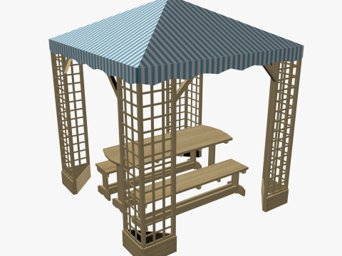 OUTDOOR FURNITURE 27 3D Model