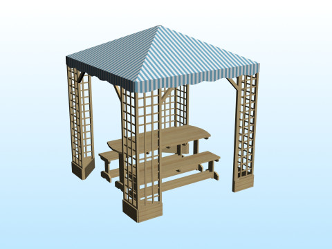 OUTDOOR FURNITURE 27 Model 3D