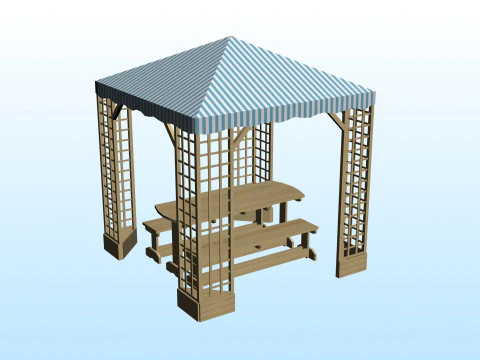 OUTDOOR FURNITURE 27 3D Model