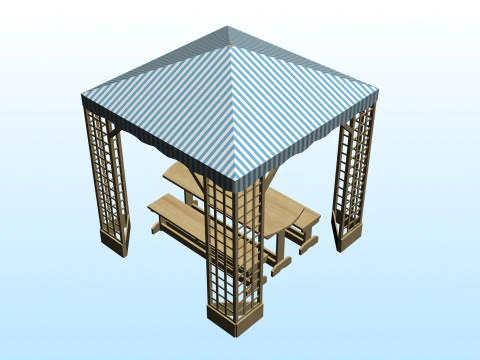 OUTDOOR FURNITURE 27 3D Model