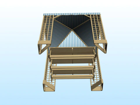 OUTDOOR FURNITURE 27 3D Model