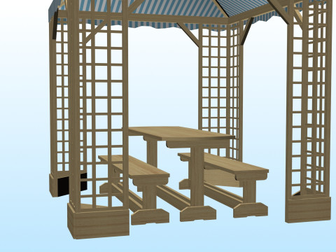 OUTDOOR FURNITURE 27 Model 3D