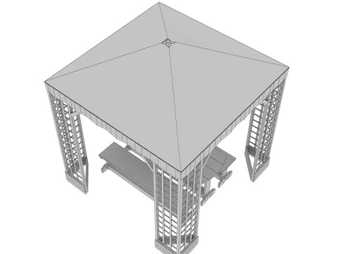 OUTDOOR FURNITURE 27 3D Model