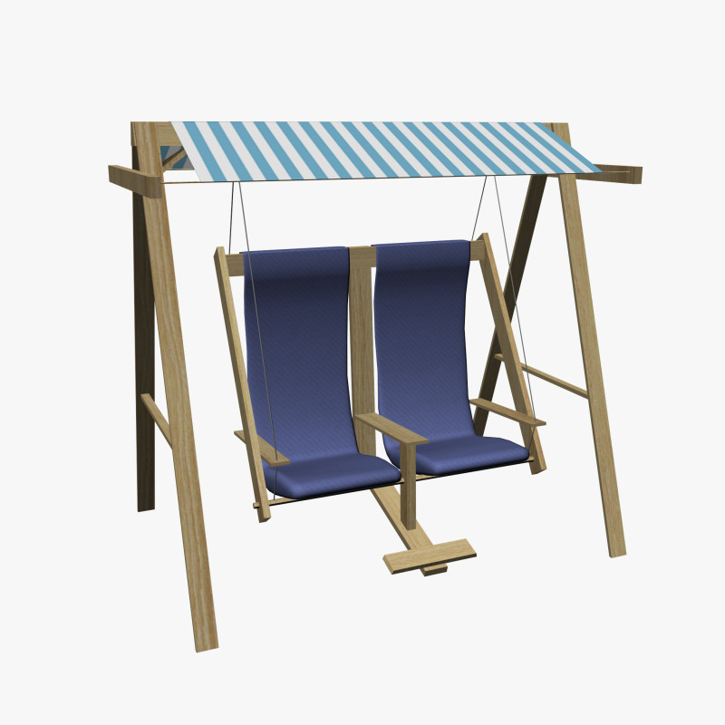 OUTDOOR FURNITURE 28 3D Модель .c4d .max .obj .3ds .fbx .stl .blend
