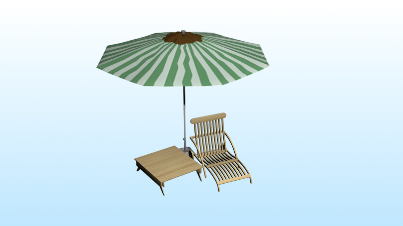 OUTDOOR FURNITURE 33 Modèle 3D .c4d .max .obj .3ds .fbx .stl .blend