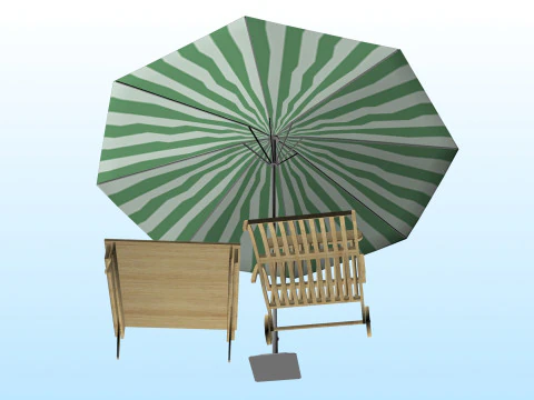 OUTDOOR FURNITURE 33 3D Model