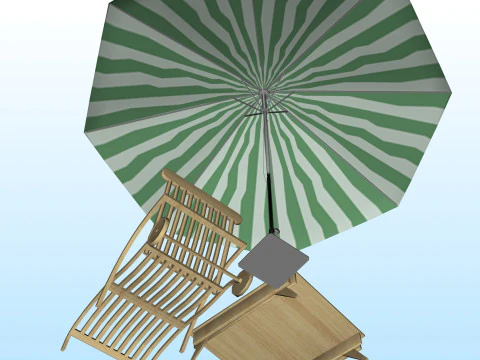 OUTDOOR FURNITURE 33 3D Model