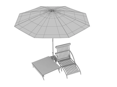 OUTDOOR FURNITURE 33 3D Model
