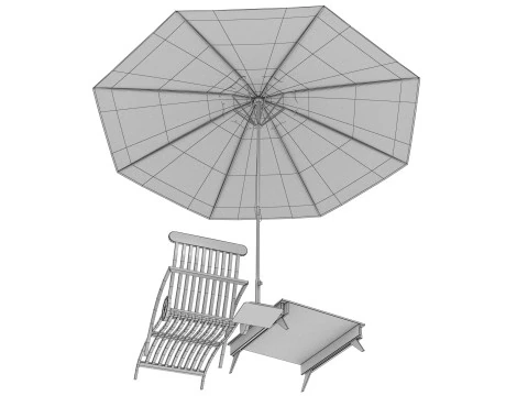OUTDOOR FURNITURE 33 3D Model