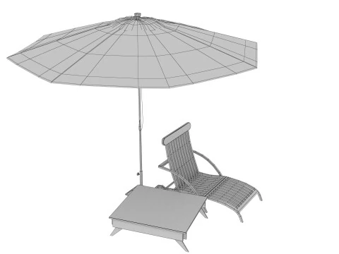 OUTDOOR FURNITURE 33 3D Model