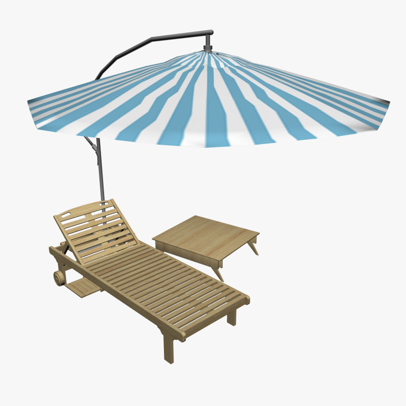 OUTDOOR FURNITURE 34 3D 모델 .c4d .max .obj .3ds .fbx .stl .blend