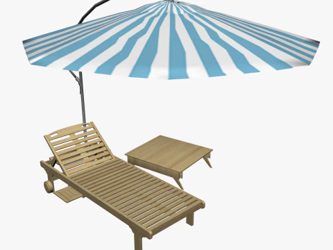 屋外用家具 34 3Dモデル