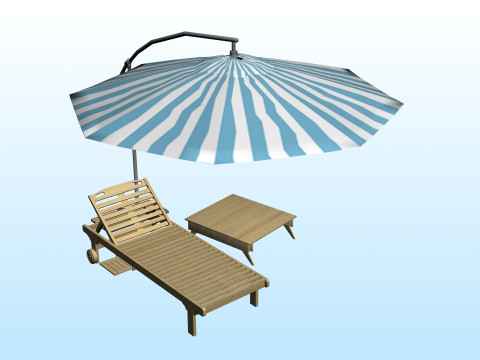 OUTDOOR FURNITURE 34 3D 모델