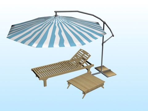 OUTDOOR FURNITURE 34 3D 모델
