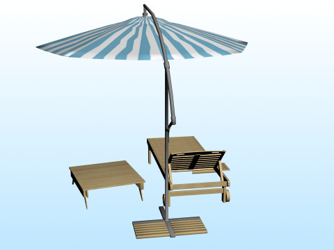 OUTDOOR FURNITURE 34 3D 모델
