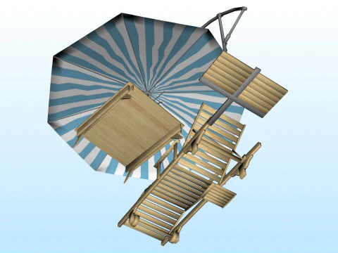 OUTDOOR FURNITURE 35 3D Model