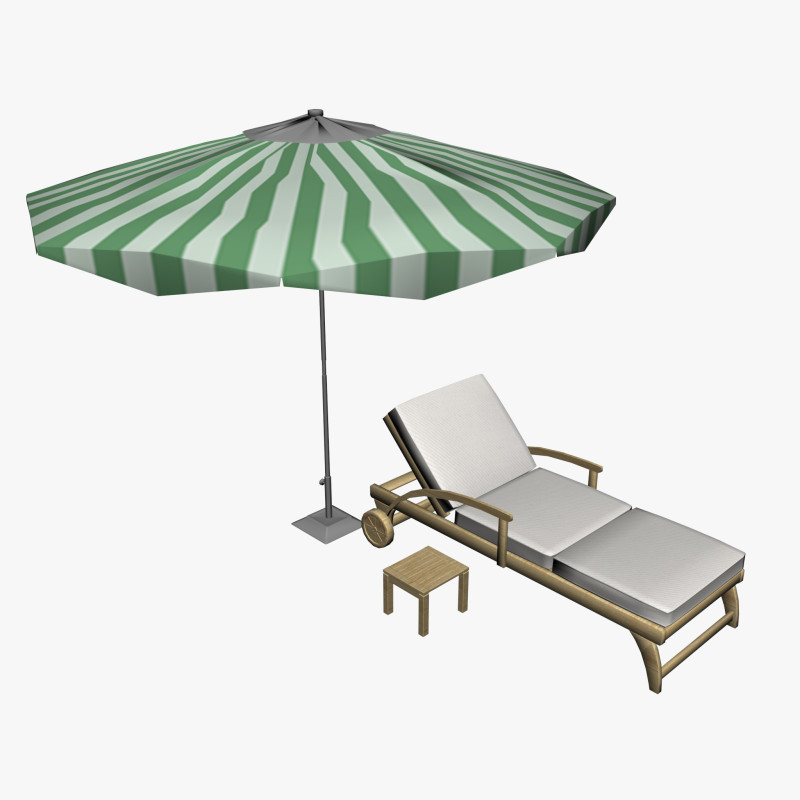 OUTDOOR FURNITURE 39 3D मॉडल .c4d .max .obj .3ds .fbx .stl .blend