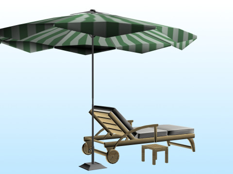 OUTDOOR FURNITURE 39 3D मॉडल