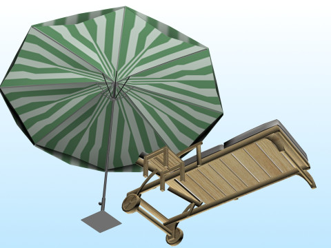 OUTDOOR FURNITURE 39 3D मॉडल