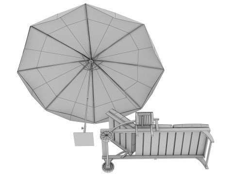 OUTDOOR FURNITURE 39 3D मॉडल