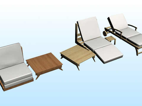 OUTDOOR FURNITURE 40 Modelo 3D