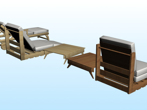 OUTDOOR FURNITURE 40 Modelo 3D