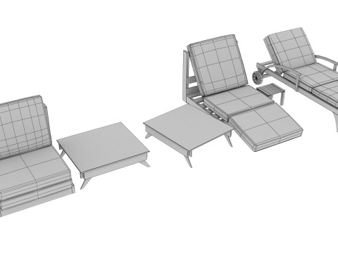 OUTDOOR FURNITURE 40 Modelo 3D