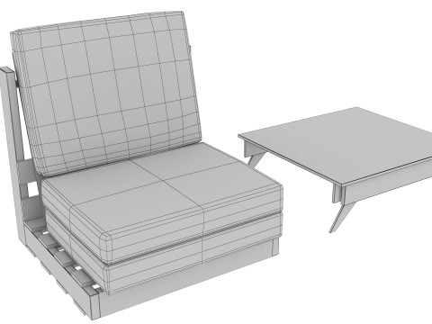 OUTDOOR FURNITURE 40 Modelo 3D